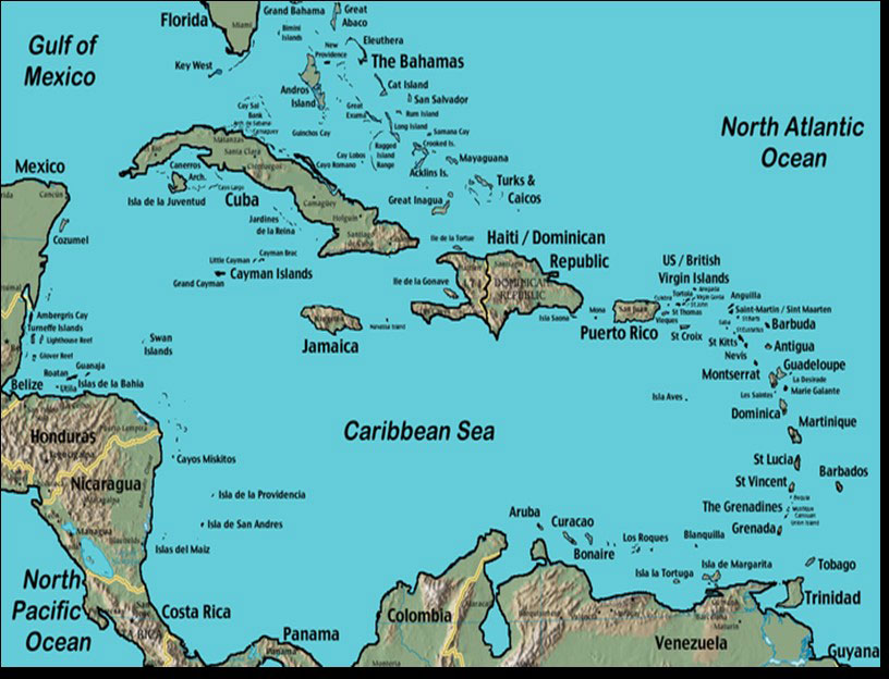 Caribbean Islands - 2000 BCE