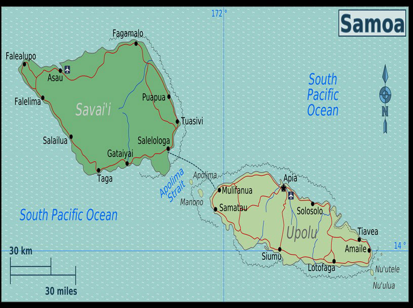 The Settlement of the Samoan Islands - 1000 BCE